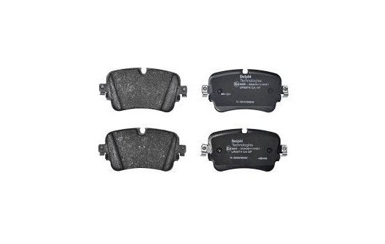 Brake Pad Set, disc brake LP3274 Delphi, Image 2