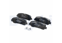 Brake Pad Set, disc brake LP3275 Delphi