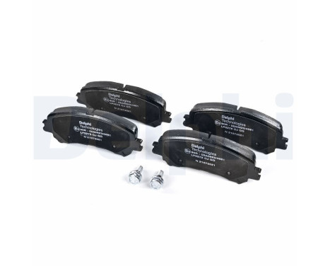 Brake Pad Set, disc brake LP3275 Delphi