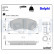 Brake Pad Set, disc brake LP3275 Delphi, Thumbnail 3