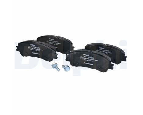 Brake Pad Set, disc brake LP3275 Delphi, Image 2
