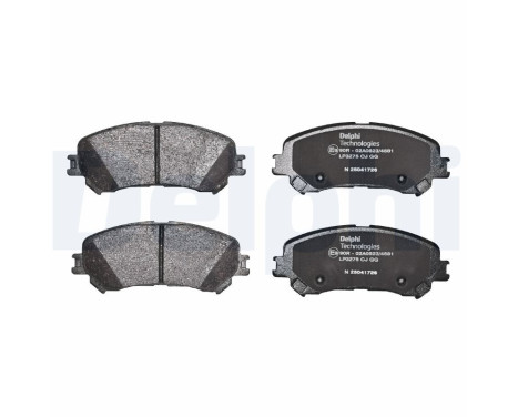 Brake Pad Set, disc brake LP3275 Delphi, Image 3