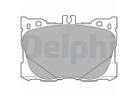 Brake Pad Set, disc brake LP3276 Delphi