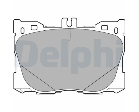 Brake Pad Set, disc brake LP3276 Delphi