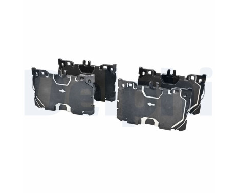Brake Pad Set, disc brake LP3276 Delphi, Image 2