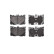 Brake Pad Set, disc brake LP3276 Delphi, Thumbnail 2