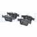 Brake Pad Set, disc brake LP3277 Delphi