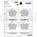 Brake Pad Set, disc brake LP3277 Delphi, Thumbnail 3