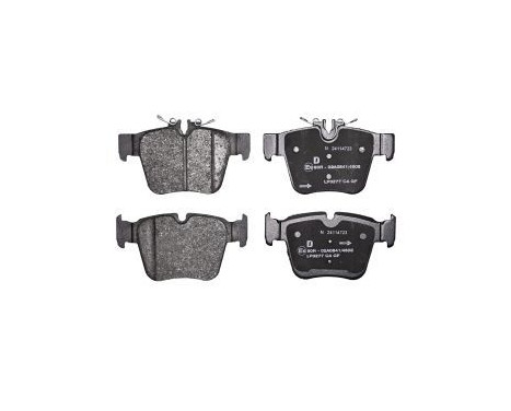 Brake Pad Set, disc brake LP3277 Delphi, Image 2