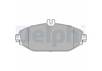 Brake Pad Set, disc brake LP3282 Delphi