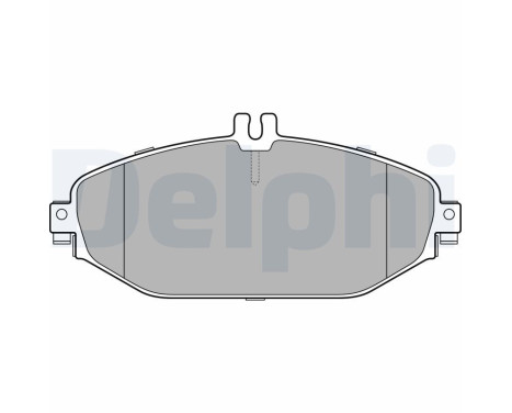 Brake Pad Set, disc brake LP3282 Delphi