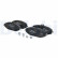 Brake Pad Set, disc brake LP3282 Delphi