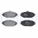 Brake Pad Set, disc brake LP3282 Delphi, Thumbnail 2
