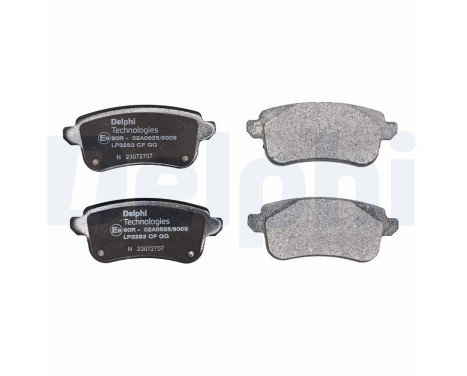 Brake Pad Set, disc brake LP3283 Delphi, Image 2