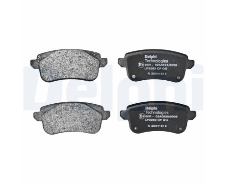 Brake Pad Set, disc brake LP3283 Delphi, Image 3