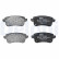 Brake Pad Set, disc brake LP3283 Delphi, Thumbnail 3
