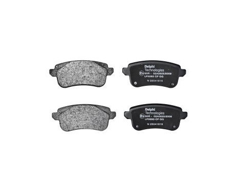 Brake Pad Set, disc brake LP3283 Delphi, Image 2