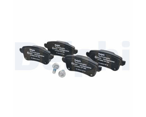 Brake Pad Set, disc brake LP3283 Delphi