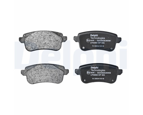 Brake Pad Set, disc brake LP3283 Delphi, Image 2