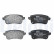 Brake Pad Set, disc brake LP3283 Delphi, Thumbnail 2