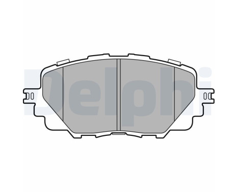 Brake Pad Set, disc brake LP3284 Delphi