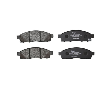 Brake Pad Set, disc brake LP3285 Delphi, Image 3