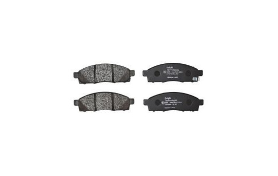 Brake Pad Set, disc brake LP3285 Delphi, Image 2