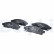 Brake Pad Set, disc brake LP3285 Delphi