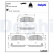 Brake Pad Set, disc brake LP3285 Delphi, Thumbnail 3