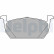 Brake Pad Set, disc brake LP3287 Delphi