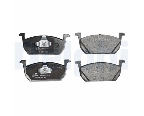 Brake Pad Set, disc brake LP3287 Delphi, Image 2