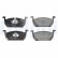 Brake Pad Set, disc brake LP3287 Delphi, Thumbnail 2