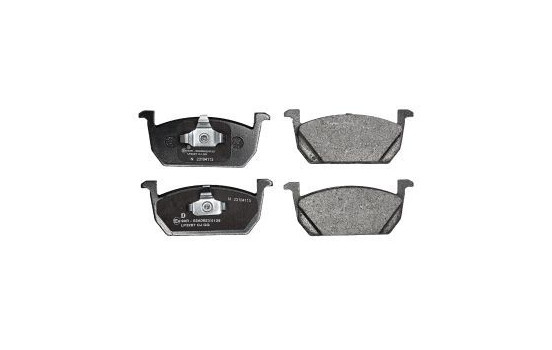 Brake Pad Set, disc brake LP3287 Delphi