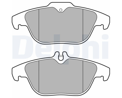 Brake Pad Set, disc brake LP3288 Delphi