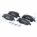 Brake Pad Set, disc brake LP3289 Delphi