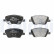 Brake Pad Set, disc brake LP3289 Delphi, Thumbnail 2