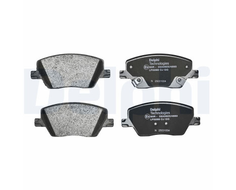 Brake Pad Set, disc brake LP3289 Delphi, Image 3