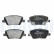 Brake Pad Set, disc brake LP3289 Delphi, Thumbnail 3
