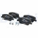 Brake Pad Set, disc brake LP3289 Delphi