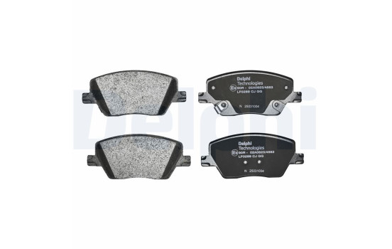 Brake Pad Set, disc brake LP3289 Delphi, Image 2