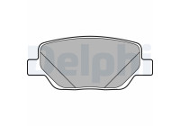 Brake Pad Set, disc brake LP3290 Delphi