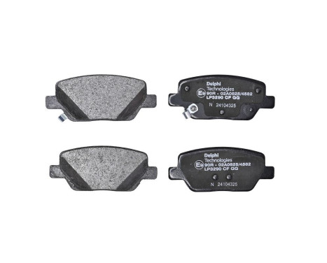 Brake Pad Set, disc brake LP3290 Delphi, Image 3