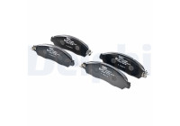 Brake Pad Set, disc brake LP3291 Delphi