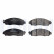 Brake Pad Set, disc brake LP3291 Delphi, Thumbnail 2