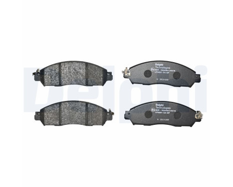 Brake Pad Set, disc brake LP3291 Delphi, Image 3