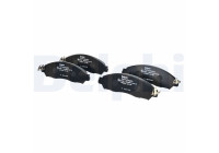 Brake Pad Set, disc brake LP3291 Delphi