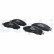Brake Pad Set, disc brake LP3291 Delphi