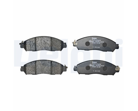 Brake Pad Set, disc brake LP3291 Delphi, Image 2