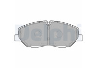 Brake Pad Set, disc brake LP3294 Delphi