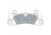 Brake Pad Set, disc brake LP3298 Delphi